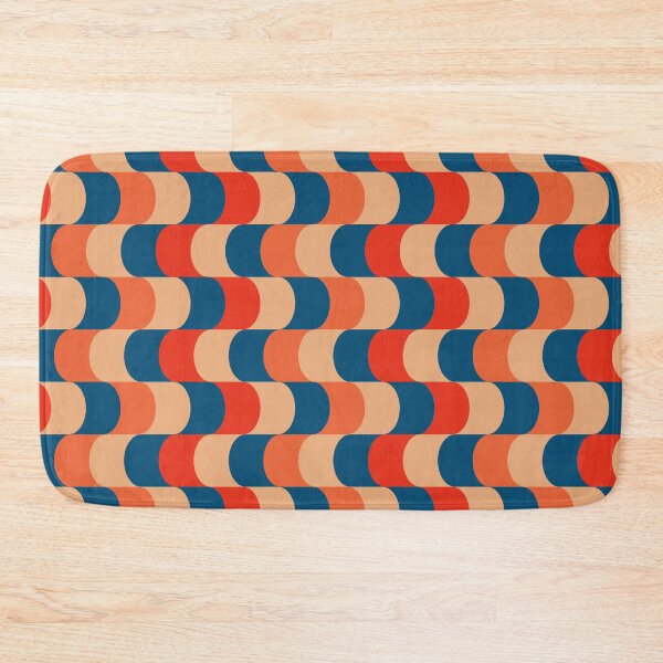 Item preview, Colorful Abstract Illusion Themed Retro Pattern  designed and sold by silviaol.