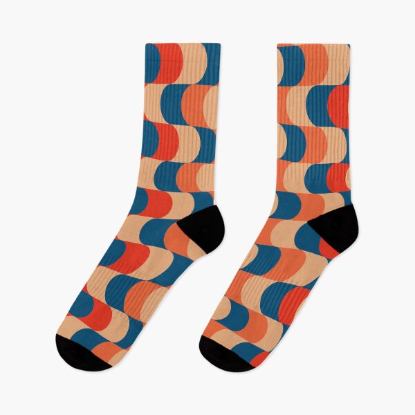 Item preview, Colorful Abstract Illusion Themed Retro Pattern  designed and sold by silviaol.