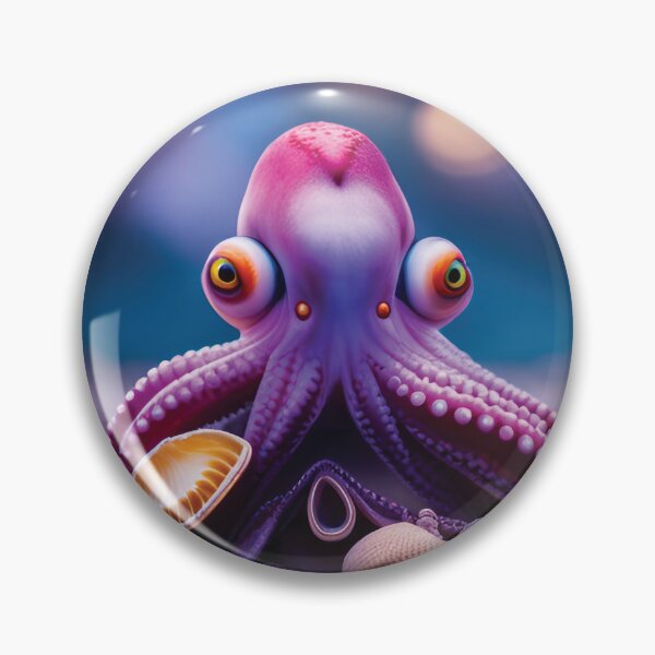 Item preview, The Violet Octopus designed and sold by Reunimage.