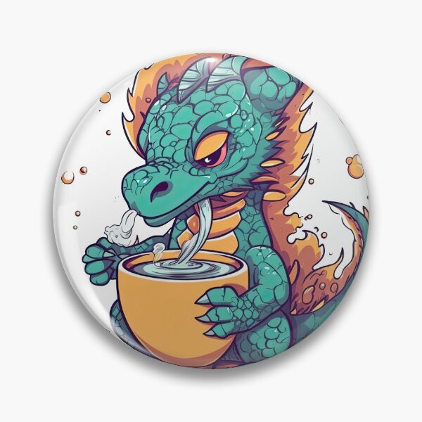 Artikelvorschau, DragonSip Novelty Ceramic Coffee Cup - Unique Fire-Breathing Creature Design for Hot Beverages, Espresso, Cappuccino & Latte - Fun Gift Idea for Coffee Lovers & Dragon Enthusiasts! entworfen und verkauft von DooodleGod.