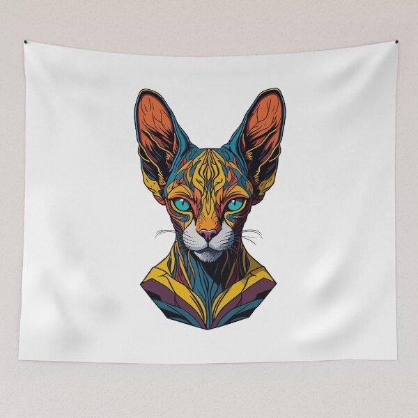 Item preview, funny sphinx cat designed and sold by jkrphoto.