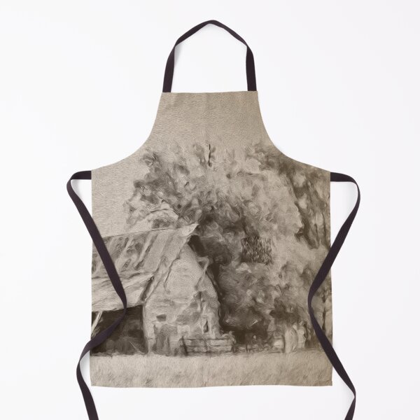 Item preview, Old Weathered Barn - in cream designed and sold by RiverDeeDesigns.