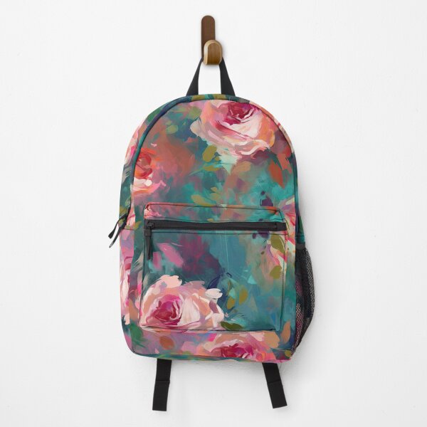 Item preview, Cheerful Impressionist Roses Flowers Floral Pattern designed and sold by Wonder Of Light.