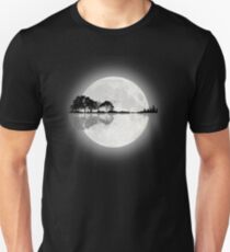 Moonlight Nature Guitar Unisex T-Shirt