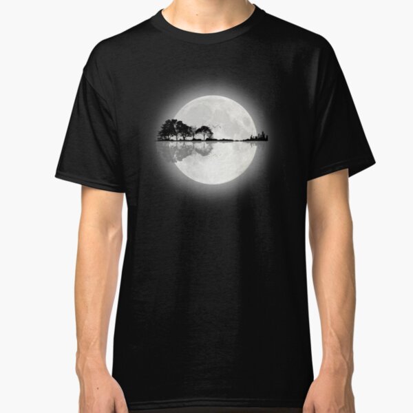 Moonlight Nature Guitar Classic T-Shirt