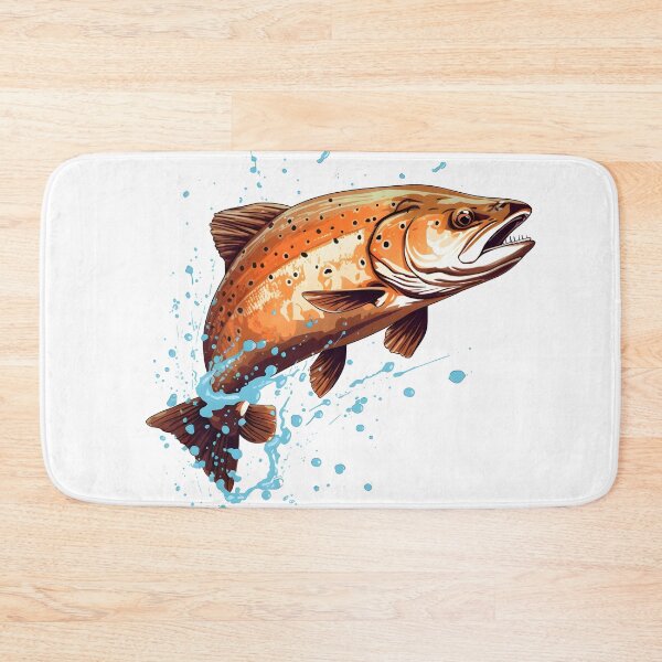 Item preview, Dripping Brown Trout designed and sold by aigcx.
