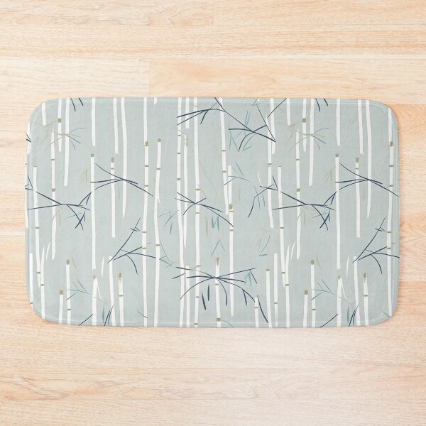 Item preview, Serene Bamboo And Cherry Blossoms Minimalistic Japanese Pattern designed and sold by Wonder Of Light.