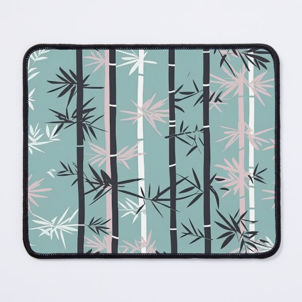 Item preview, Serene Bamboo And Cherry Blossoms Minimalistic Japanese Pattern designed and sold by Wonder Of Light.