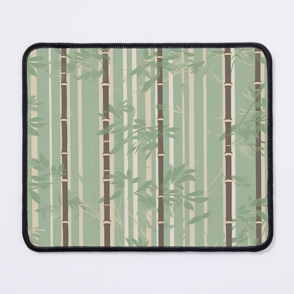 Item preview, Serene Bamboo And Cherry Blossoms Minimalistic Japanese Pattern designed and sold by Wonder Of Light.