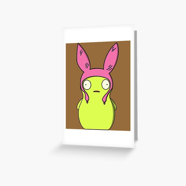 Bob's Burgers Greeting Card Louise Belcher Card Funny 