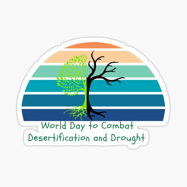 Item preview, World Day to Combat Desertification and Drought designed and sold by Eman4design.