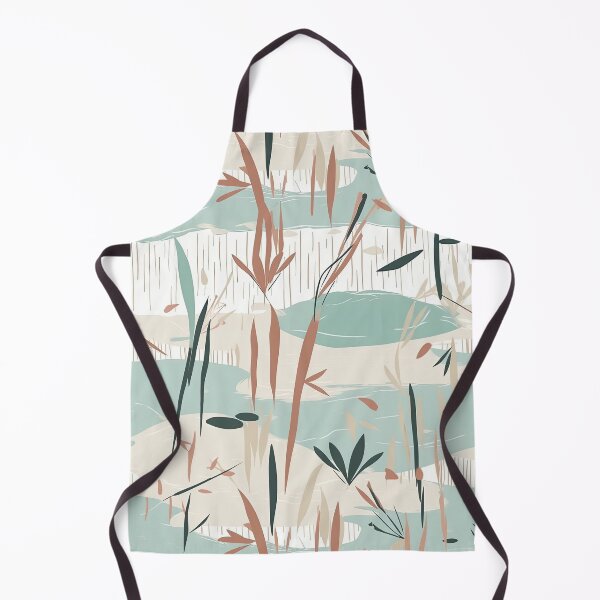 Item preview, Serene Bamboo And Tranquil Pond Minimalistic Japanese Pattern designed and sold by Wonder Of Light.