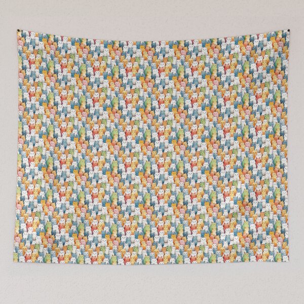 Item preview, Watercolour Images Cats Repeating Patterns For Fabrics And Large Surface Area Products Repeating Forms Designs Inspired Art designed and sold by CDC40.