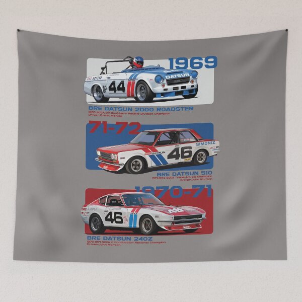 Item preview, BRE Datsun - 3 Champions designed and sold by Ajie Negara.