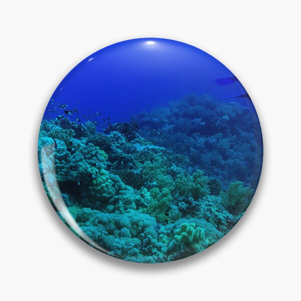 Item preview, Coral reef and scuba diver designed and sold by likbatonboot.
