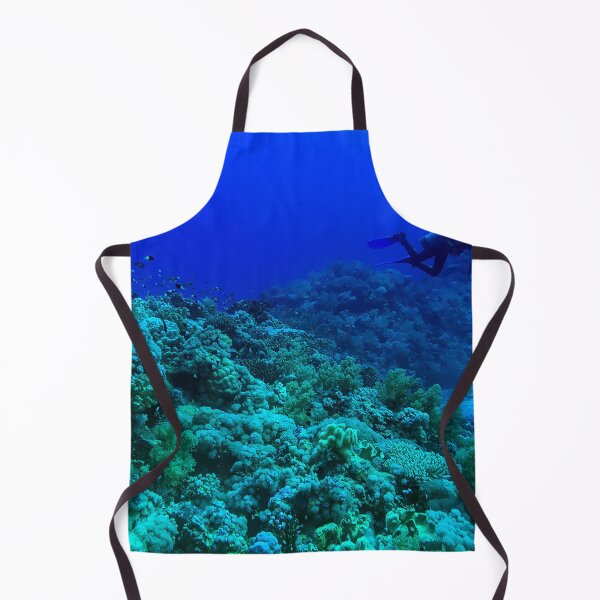 Item preview, Coral reef and scuba diver designed and sold by likbatonboot.