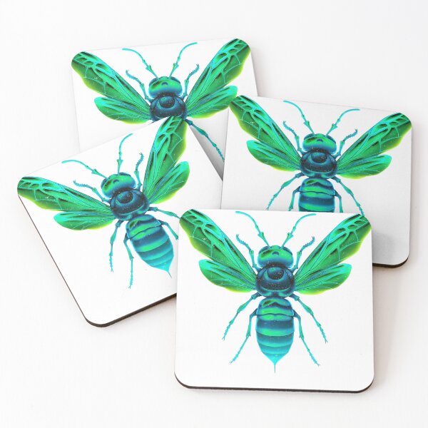 Item preview, Wasp or Hornet insect as a classic vintage style design for Entomology and Zoology symbol  designed and sold by lightidea.