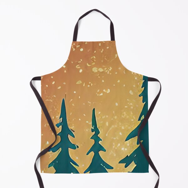 Item preview, Pine Trees in a Forest, AI Art, designed and sold by casaai.