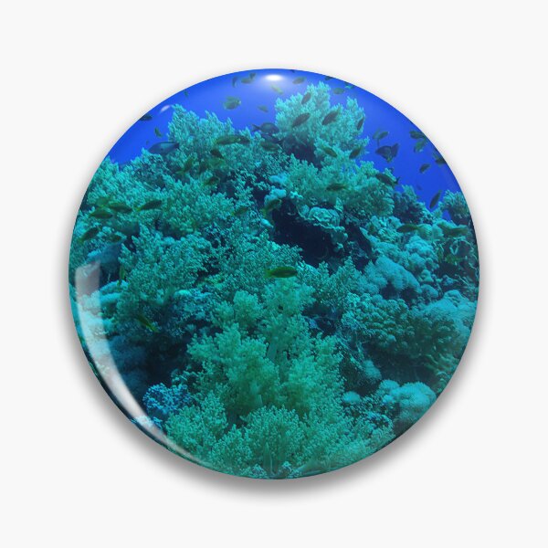 Item preview, Coral reef with fishes designed and sold by likbatonboot.