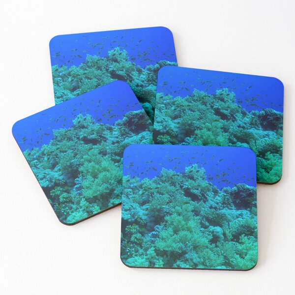 Item preview, Coral reef with fishes designed and sold by likbatonboot.