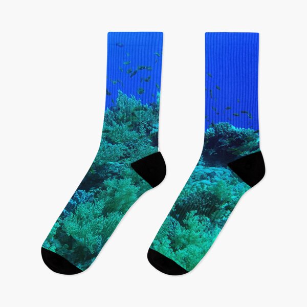 Item preview, Coral reef with fishes designed and sold by likbatonboot.