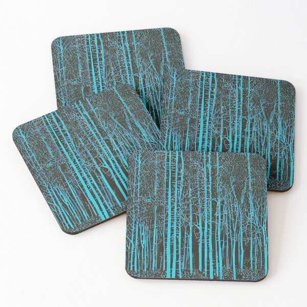 Item preview, Pine Trees in a Forest, AI Art designed and sold by casaai.