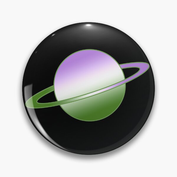 Item preview, Saturn - Genderqueer designed and sold by Authormischief.