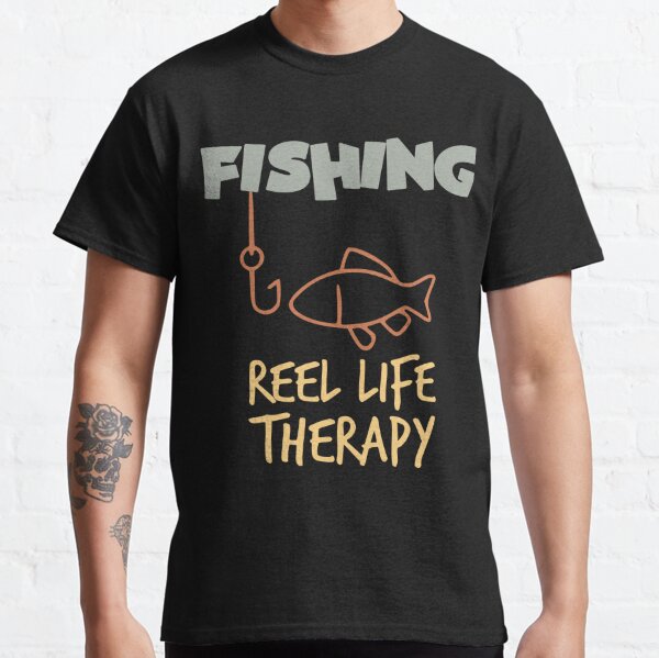 Fish Hook Reel Life Fishing T-Shirt