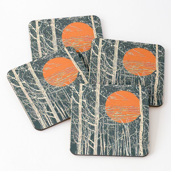 Item preview, Pine Trees in a Forest, AI Art designed and sold by casaai.