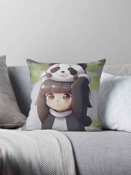 Artikel-Vorschau von Mädchen mit einem Panda, designt und verkauft von Keith Fraley.
