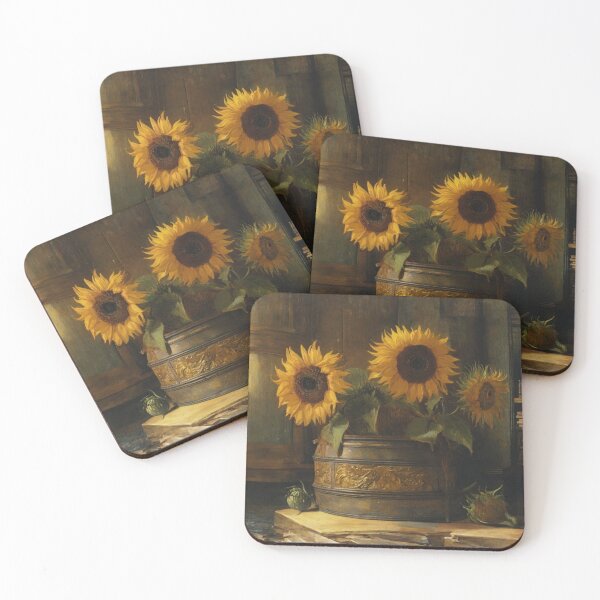Item preview, Sunflower Tales: Blooming Amidst Ancient Wisdom designed and sold by PixelCratey.