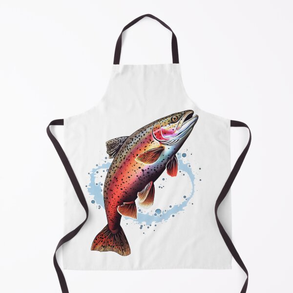 Item preview, Rainbow Trout Jumping designed and sold by aigcx.