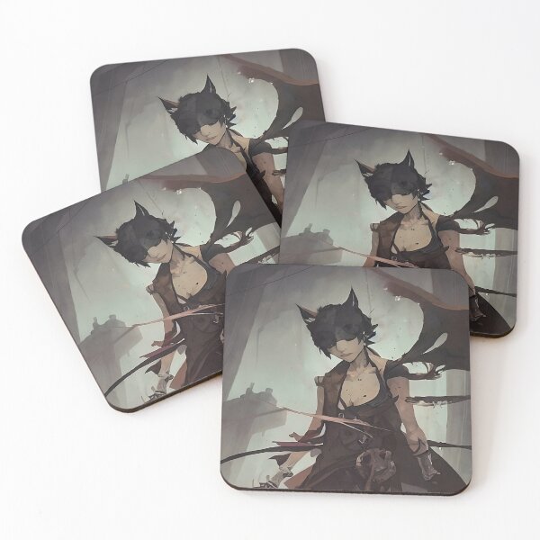 Item preview, Art series based on japanese mythology creatures #11 Nekomata designed and sold by NabyryusArt.