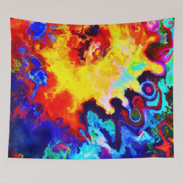 Item preview, Colorful Pattern Explosion designed and sold by Health And Fitness Posts e-Store.