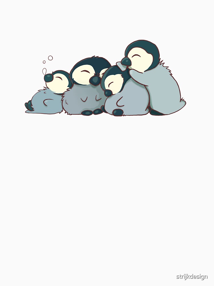 Pile of penguins by strijkdesign