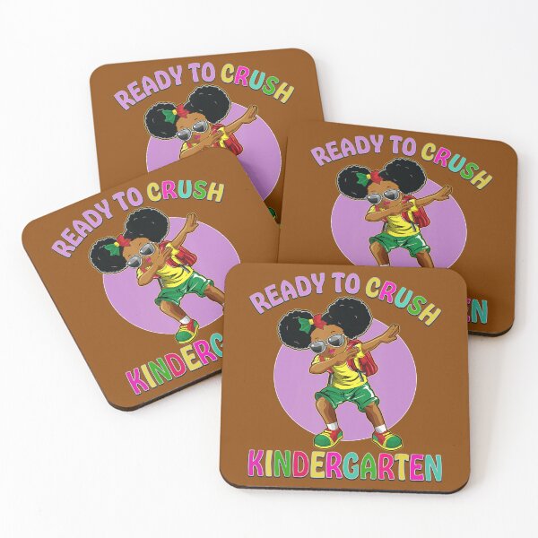 Item preview, Ready To Crush Kindergarten Cute Melanin 	 Back To School 	 	 designed and sold by nuezrscecel57.