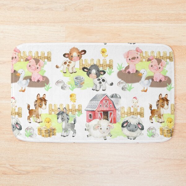 Item preview, Farm Animals Nursery Kids Room Decor designed and sold by Laura DeCamp.