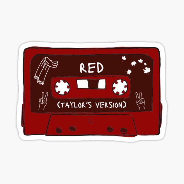 TAYLOR SWIFT Red Taylor’s Version 4LP VG++ RED VINYL HYPE STICKER