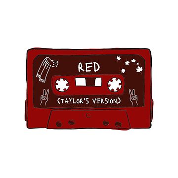 Red (Taylor's Version) Cassette | Sticker