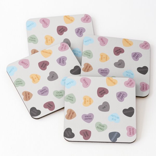 Item preview, Eras Candy Hearts | Home Decor Merch Fandom Small Support | HECKINFAROUT  designed and sold by Two Otters Co.