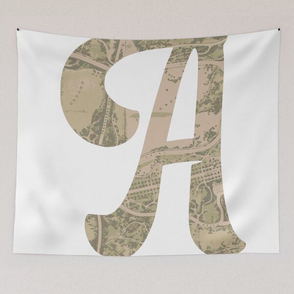 Item preview, Vintage Travel Letter A  designed and sold by Wenkatdesigns.