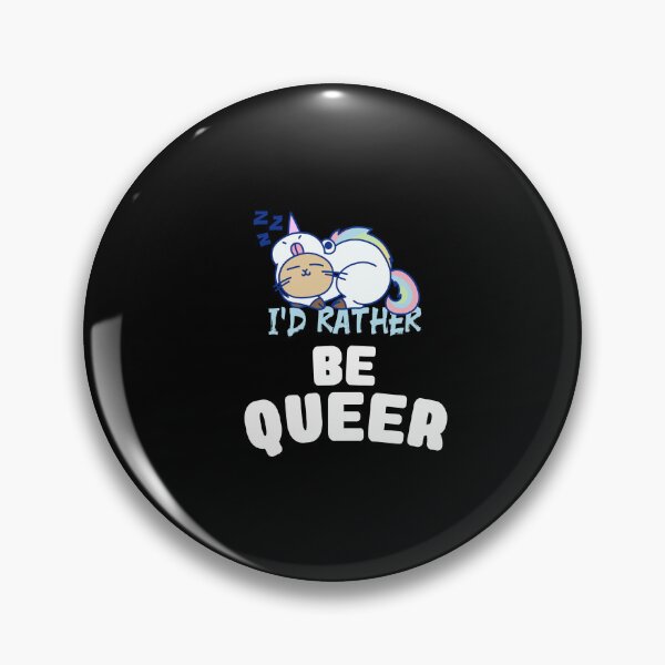 Item preview, queer cat designed and sold by vibeno1.