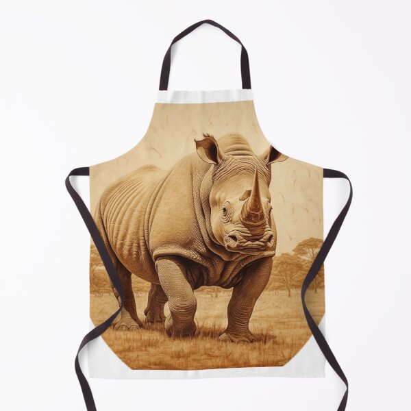 Item preview, Rhino in Sepia designed and sold by VTcountrydigital.