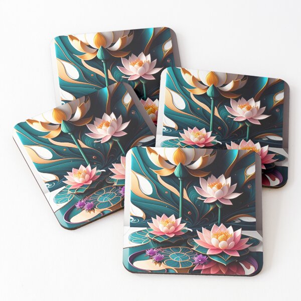 Item preview, Blooming Serenade: Celebrating the Timeless Beauty of the Lotus designed and sold by fkc666.