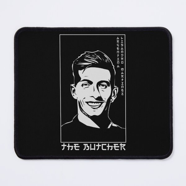 Item preview, Lisandro Martinez The Butcher Japanese Style Portrait art illustration designed and sold by 442workshop.
