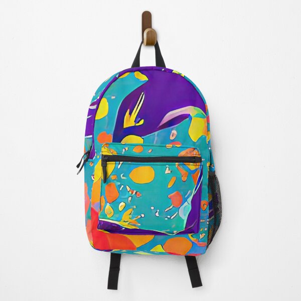 Item preview, Hummingbirds, cosmic neon colorful hummingbird designed and sold by casaai.