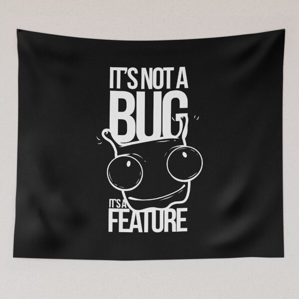 Item preview, IT`SA FEATURE - It`s not a Bug - It´s a Feature Shirt Design designed and sold by Super3.