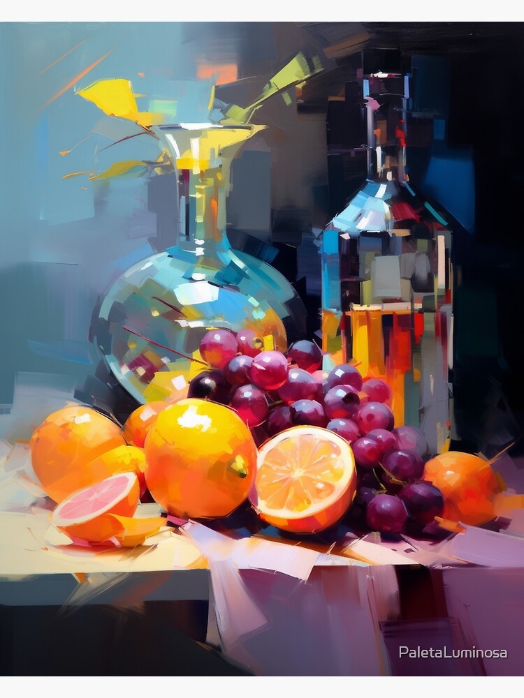 Custom Transparent Water Glass Still Life Oil Painting Orange Citrus store Texture Wall Painting Realistic Dining Room Fireplace Wall Painting