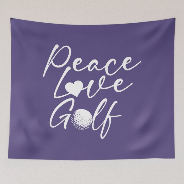 Item preview, Peace Love Golf Quote Funny Golfer Golfing Golf Lover Player 	 	 designed and sold by wgutuaxnzt53.