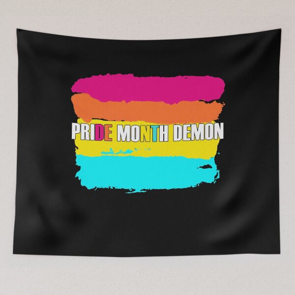 Item preview, Pride Month Demon - Rainbow - Bi Pride designed and sold by sirMatys.